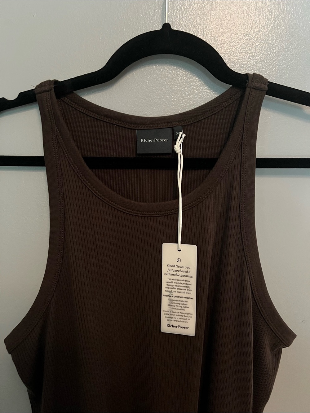 Rich Poorer Ribbed Tank Top - Picture 9 of 11